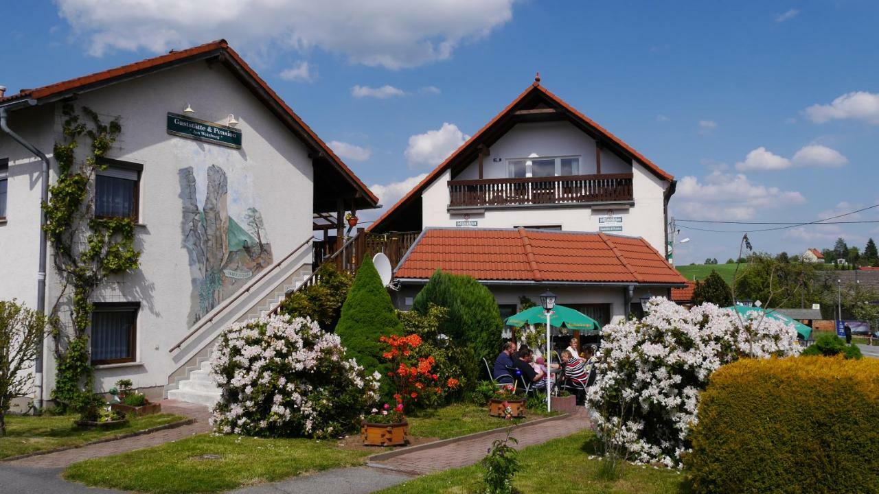 Pension Am Weinberg Saechsische Schweiz Mittelndorf Exterior foto